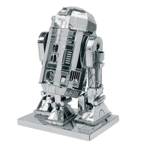 3D metallmodell - Star Wars - R2-D2 - 1 st - Från 5 år - Vuxen Silver