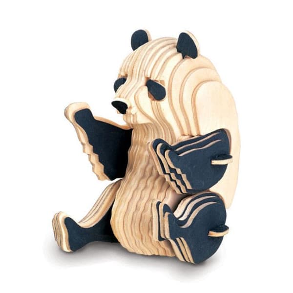 FSC träbyggsatser - QUAY - Panda - H11cm x L6cm x P9cm - Från 7 år - Unisex