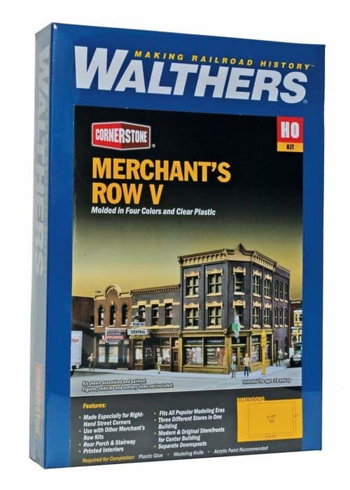 Walthers hörnsten - 933-4041 - Modelltillverkning, Hobby, Montering, detaljerad, serie V, storlek L