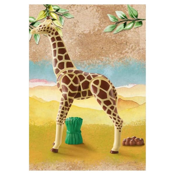 Byggspel - Playmobil - Giraffe Wiltopia - Flerfärgad - Barn - DAUPHIN WILTOPIA
