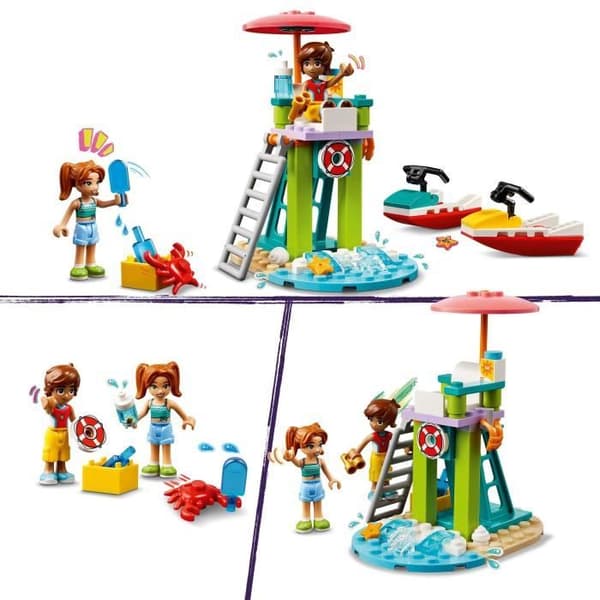 LEGO® Friends 42623 Beach Jet Ski - Inkluderar livräddare - Pedagogisk leksak för barn
