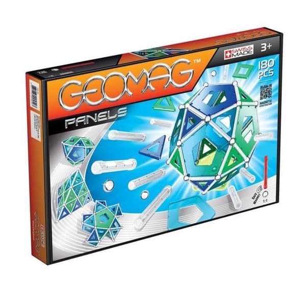 Byggleksak - GIOCHI PREZIOSI - Geomag Paneler - 180 stycken - Metall och plast - Blandat