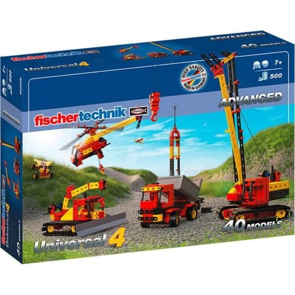 Byggsats - Fischertechnik - 548885 ADVANCED Universal 4 - Från 7 år - Blandat - Enkel montering