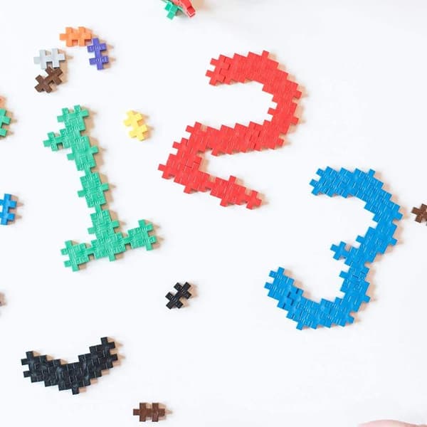 Pedagogiskt spel - Construction Plus Plus - Mini Basic Pack 300 stycken - Blandat - Från 6 år