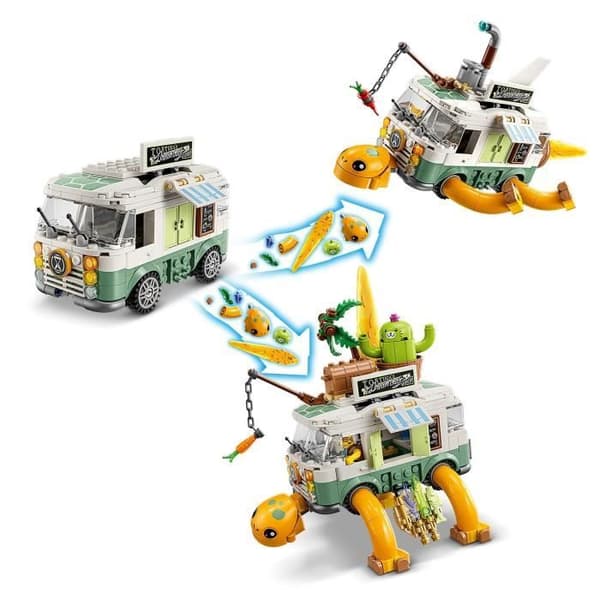 LEGO® DREAMZzz 71456 Mrs. Castillos Turtle Van, 2-i-1 husbilsleksak, med Mateo och Zoey