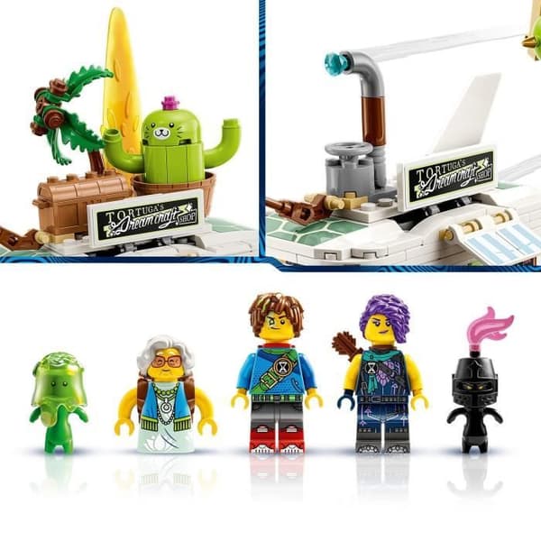 LEGO® DREAMZzz 71456 Mrs. Castillos Turtle Van, 2-i-1 husbilsleksak, med Mateo och Zoey