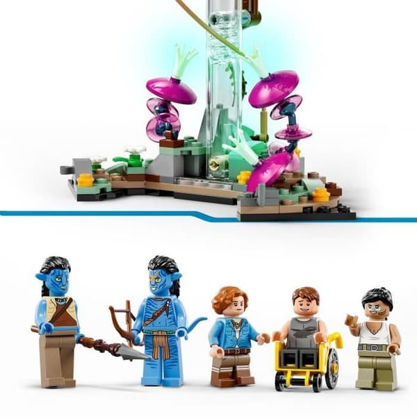 LEGO Avatar 75573 The Floating Mountains: Sector 26 and the Samson RDA, Toy, Minifigures