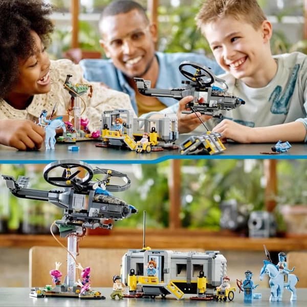 LEGO Avatar 75573 The Floating Mountains: Sector 26 and the Samson RDA, Toy, Minifigures