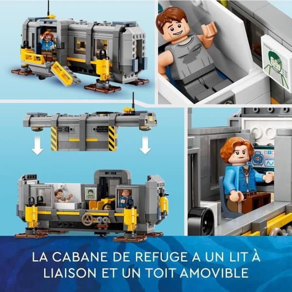 LEGO Avatar 75573 The Floating Mountains: Sector 26 and the Samson RDA, Toy, Minifigures
