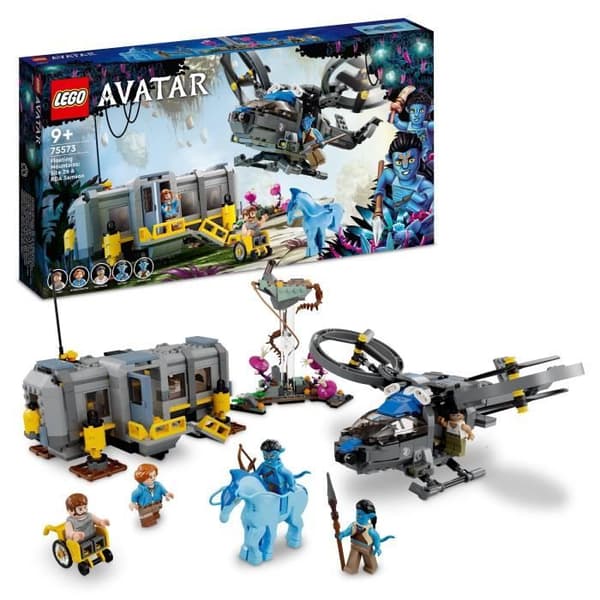 LEGO Avatar 75573 The Floating Mountains: Sector 26 and the Samson RDA, Toy, Minifigures