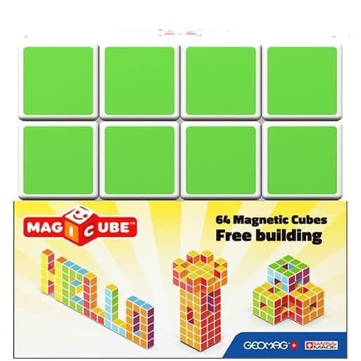Geomag MagiCube Free Building 64, 170 mm, 170 mm, 170 mm, 1,6 kg, 170 mm, 170 mm