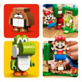 Miniatyrbild 3 av 4: LEGO 71406 Super Mario Expansionsset Yoshis presenthus, Super Mario-leksak, minifigur, med karusell, barn 6 år