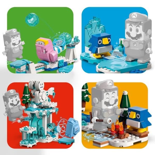 LEGO® Super Mario 71417 Morsinets snöiga äventyrsexpansionsset, leksak