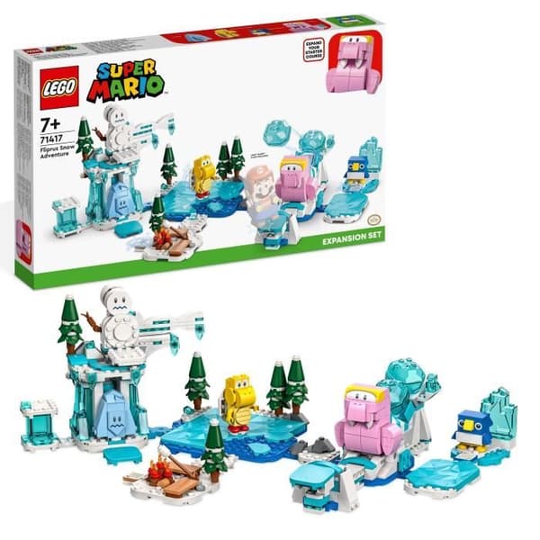LEGO® Super Mario 71417 Morsinets snöiga äventyrsexpansionsset, leksak