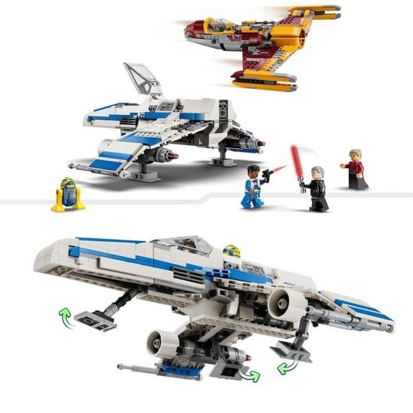 LEGO® Star Wars - New Republic E-Wing vs. Shin Hati Fighter 75364