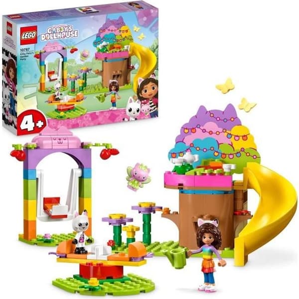 LEGO® Gabby och det magiska huset 10787 Minette Fairy Garden Party Toy med minifigurer