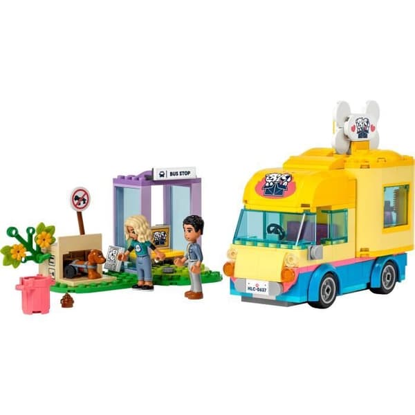 LEGO® Friends 41741 The Canine Rescue Van, Leksaksdjur Barn 6 år, Serie 2023