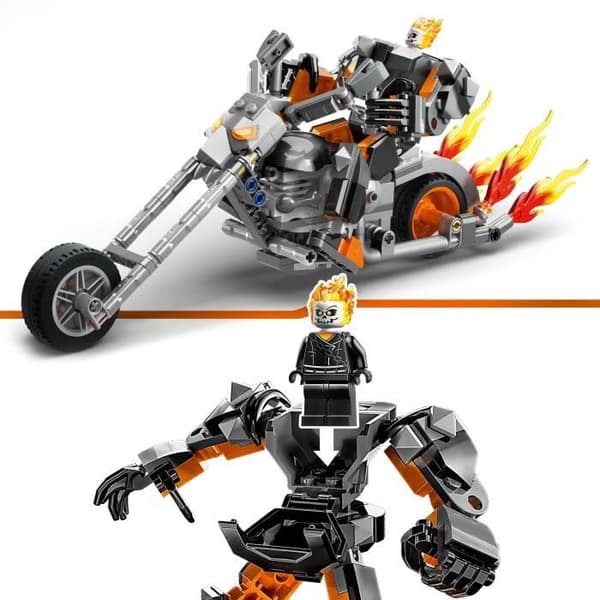 LEGO® Marvel 76245 Ghost Riders robot och motorcykel, leksak med superhjältefigur
