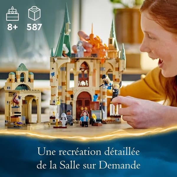 LEGO® Harry Potter 76413 Hogwarts: The Room of Requirement Slottleksak med eldormminifigur