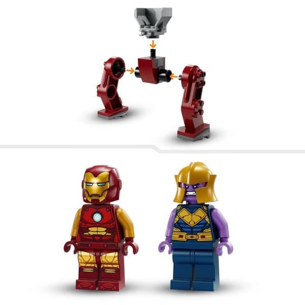 LEGO® Marvel 76263 Iron Man's Hulkbuster vs. Thanos Superhjälteleksak baserad på Avengers: Infinity War
