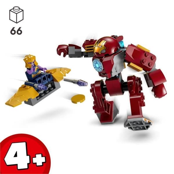 LEGO® Marvel 76263 Iron Man's Hulkbuster vs. Thanos Superhjälteleksak baserad på Avengers: Infinity War