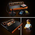 Miniatyrbild 4 av 6: LEGO Icons 10306 Atari 2600, byggbar modell, videoleksakskonsol, för vuxna