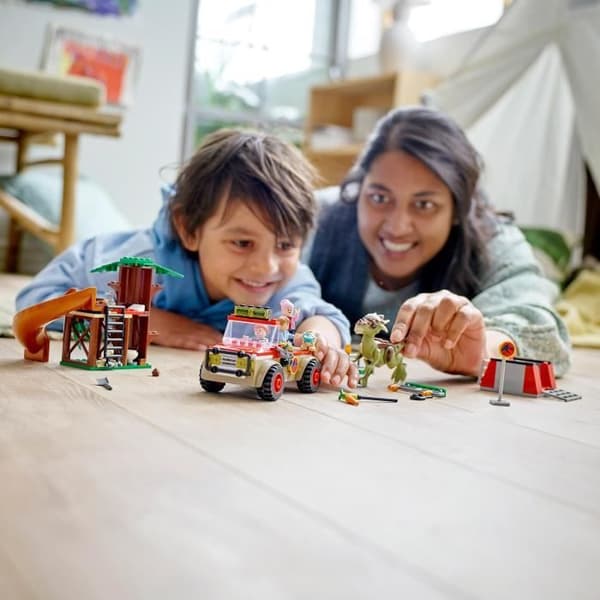 LEGO® 4+ Jurassic World 76939 Stygimoloch Escape Dinosaur Building Leksak för barn från 4 och uppåt med minifigurer