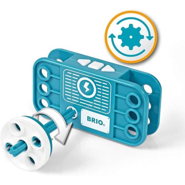 Byggare och motorlåda 121 delar - BRIO - 34591 - Byggspel