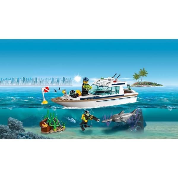 LEGO® City 60221 dykaryacht