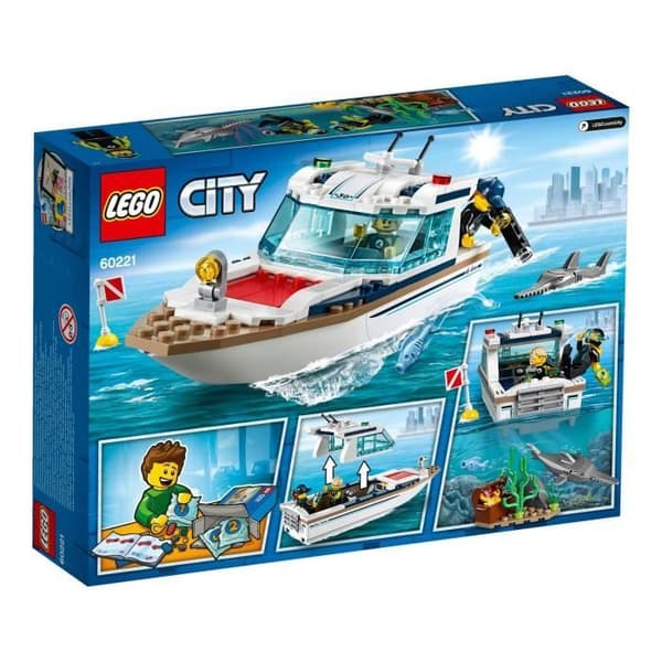 LEGO® City 60221 dykaryacht