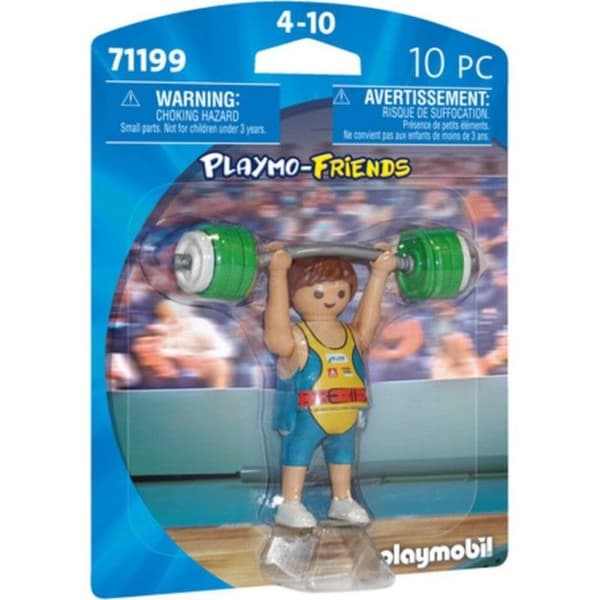 Byggspel - PLAYMOBIL - Playmo-Friends Weightlifter 71199 - Barn - Vit - Blandat