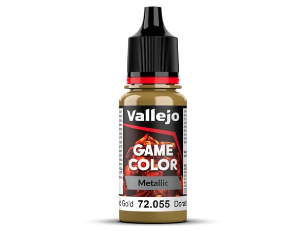 Vallejo Spilfarve 72.055 Poleret guld