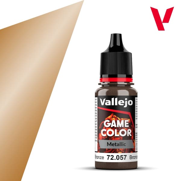 Vallejo Spilfarve 72.057 Bright Bronze