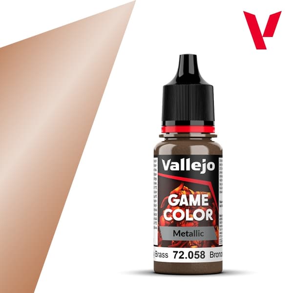 Vallejo Spilfarve 72.058 Messing bronze