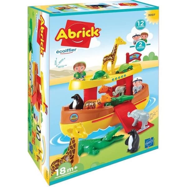 Noaks ark - tegelkonstruktion - från 18 månader - Abrick