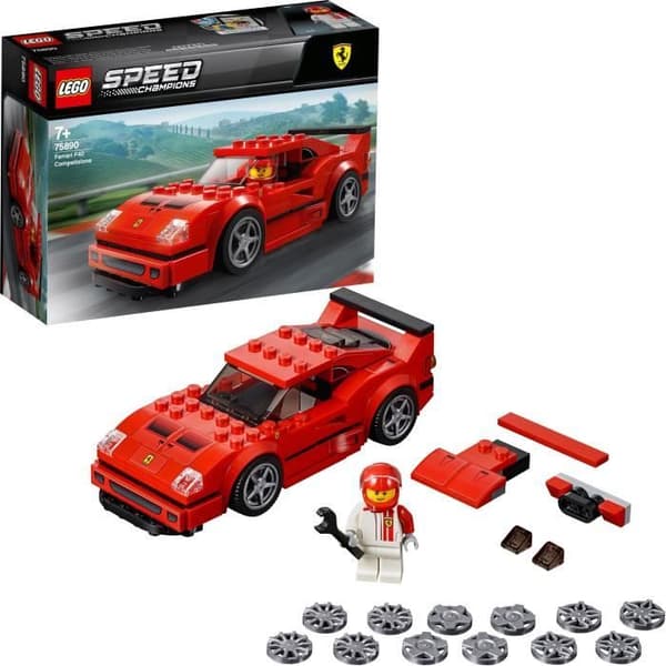 LEGO® Speed Champions 75890 - Ferrari F40 Competizione - Byggsats