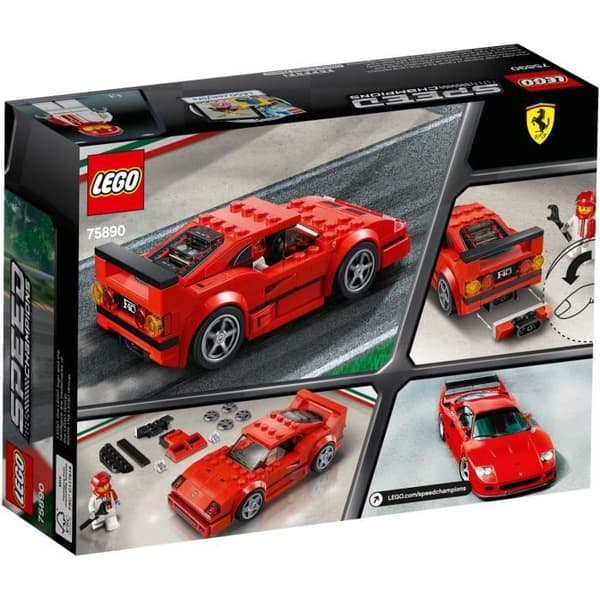LEGO® Speed Champions 75890 - Ferrari F40 Competizione - Byggsats