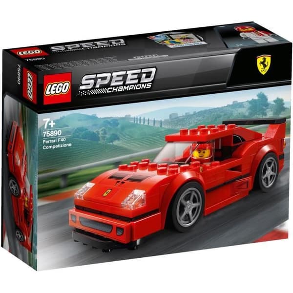 LEGO® Speed Champions 75890 - Ferrari F40 Competizione - Byggsats