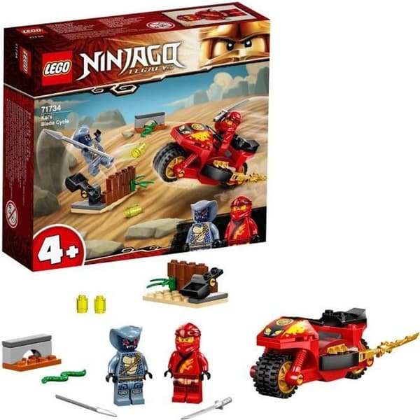 LEGO® 4+ NINJAGO® 71734 Kais motorcykel