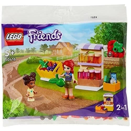 Leksak - LEGO - LEGO FRIENDS MARKETSSTALL 30416 - Massa plastpåsar - Plast - 47 bitar + 2 minidockor