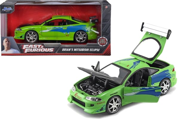 Jada Fast & Furious 1995 Mitsubishi miniatyrmodell, 1:24