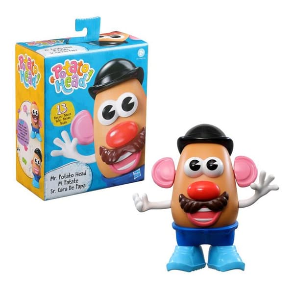 Herr Potatis, Barnleksak 2 år, Playskool, Hasbro, F94175X0, Potatis Huvud