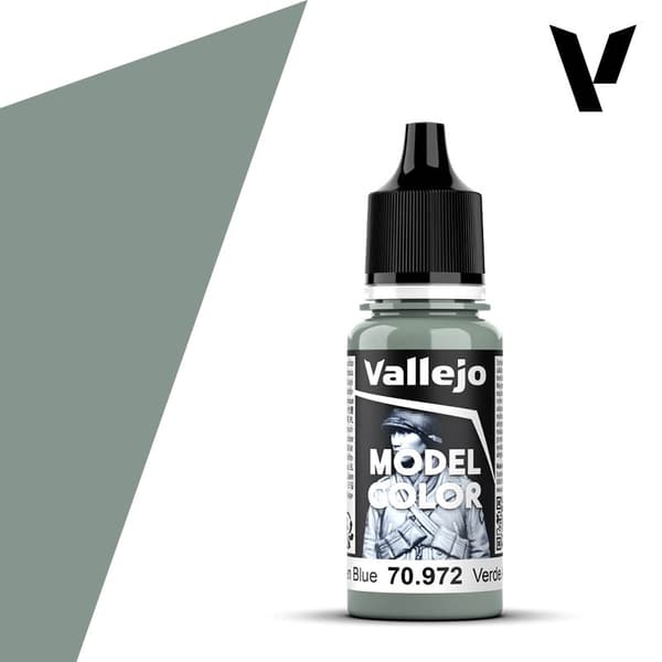Vallejo Model Farve 70.972 Lysegrøn Blå
