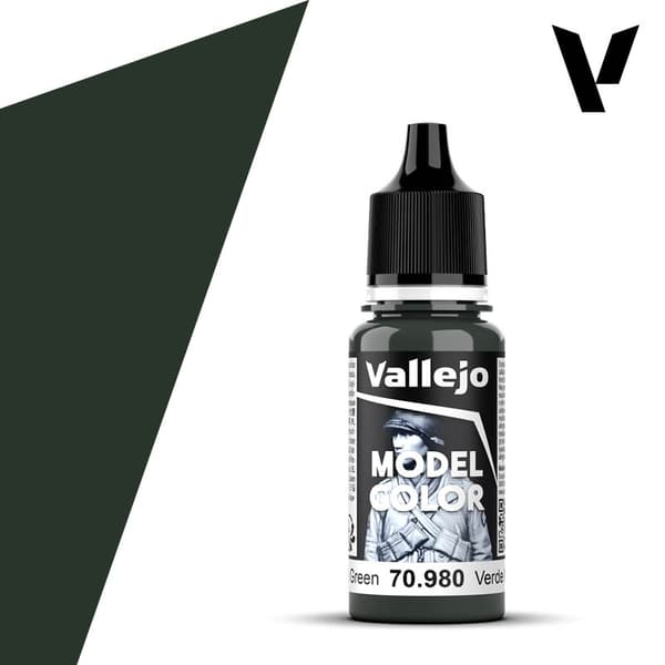 Vallejo Modell Färg 70.980 Svart Grön