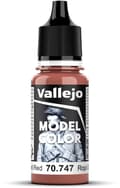 Miniatyrbild 1 av 2: Vallejo Modell Färg 70.747 Blek röd