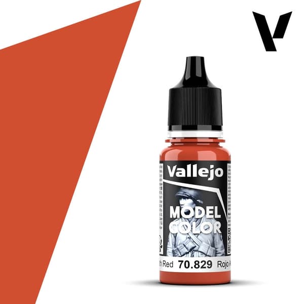 Vallejo Modell Färg 70.829 Amaranth Red