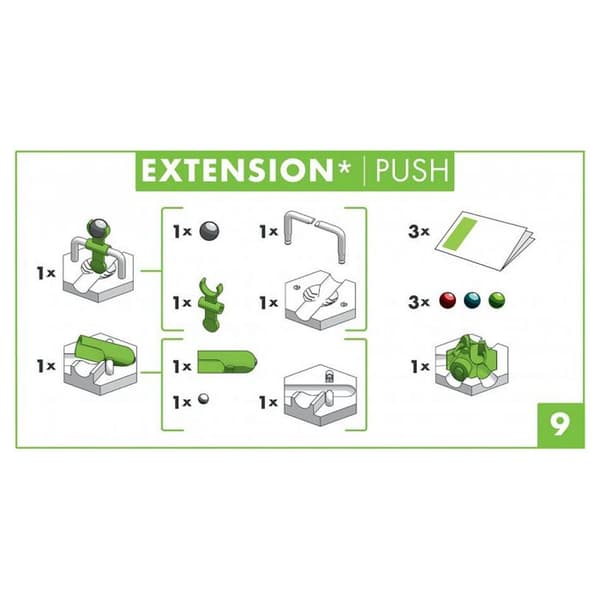 Ravensburger Gravitrax Extension Push magnetiskt byggset