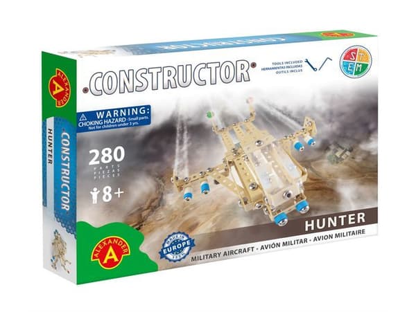 Alexander Toys - Constructor Hunter - Militärflygplan