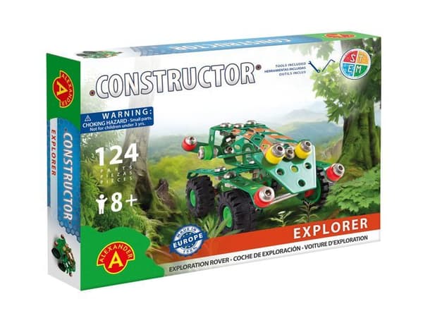Alexander Toys - Constructor Explorer - Utforskningsbil
