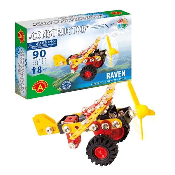 Alexander Toys - Konstruktör Raven - Flygplan